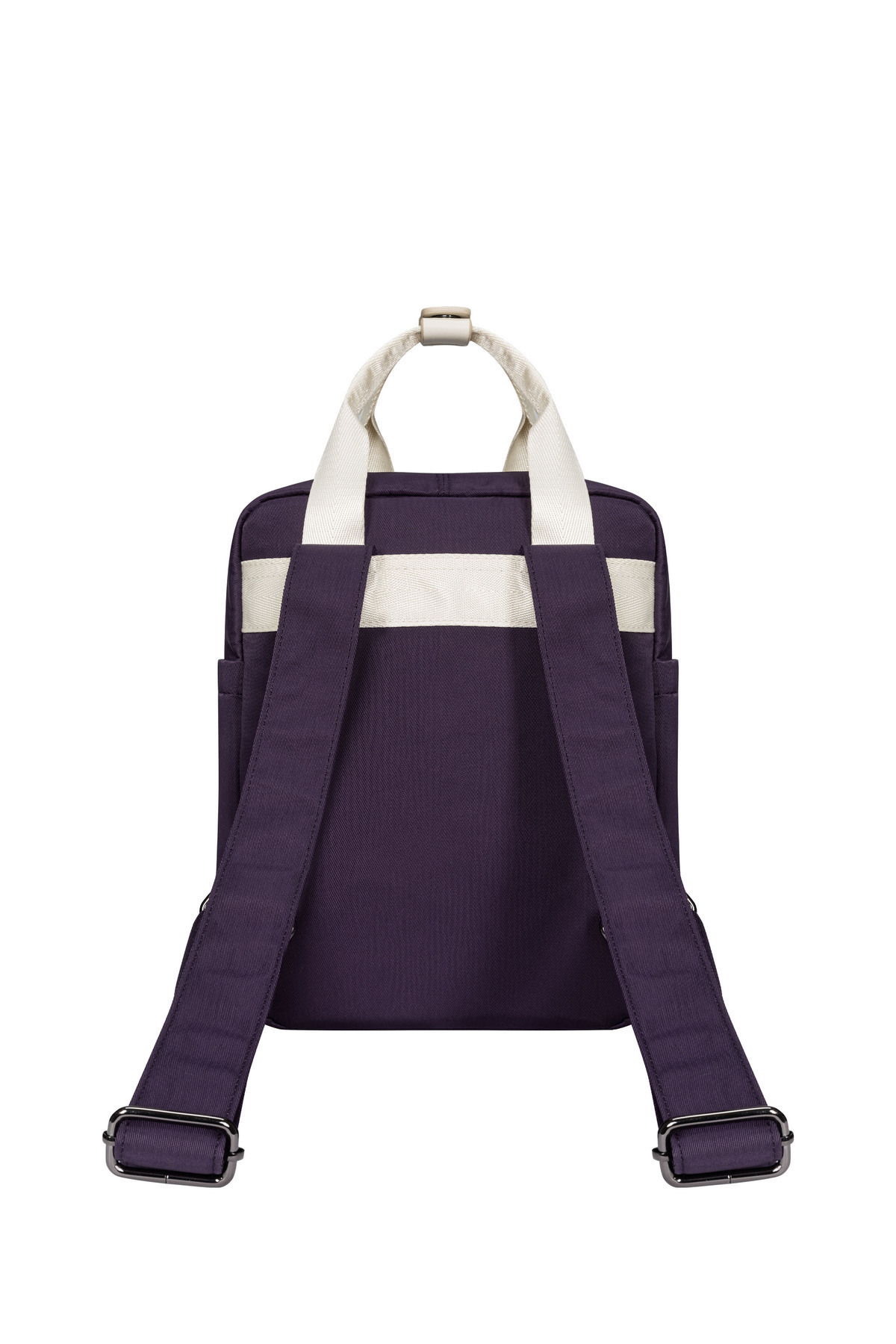 Nordbron-Lucerne Unisex - Μωβ ανθεκτικό σακίδιο πλάτης με θήκη για tablet, αδιάβροχο σχολικό και σακίδιο πλάτης φορητού υπολογιστή 6