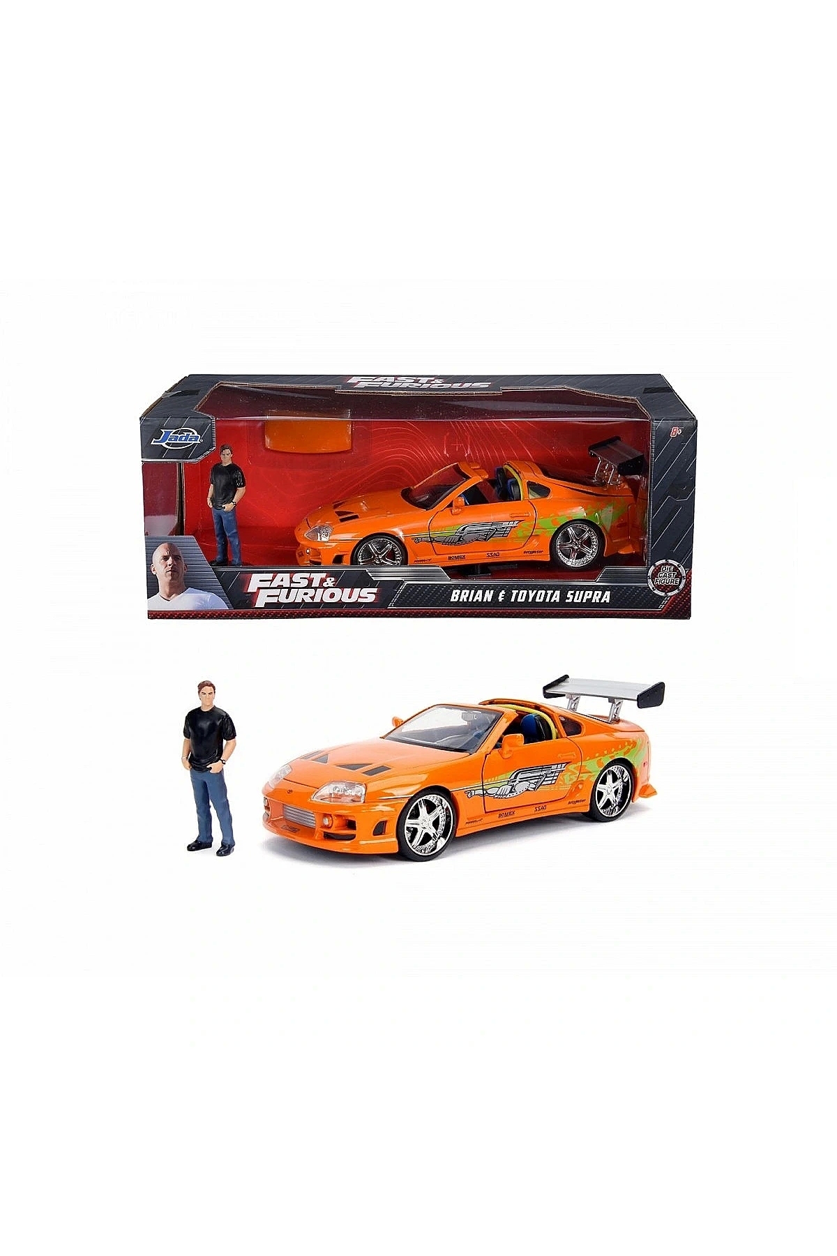 Jada 1/24 Fast & Furious 1995 Toyota Supra (Brian O'Conner