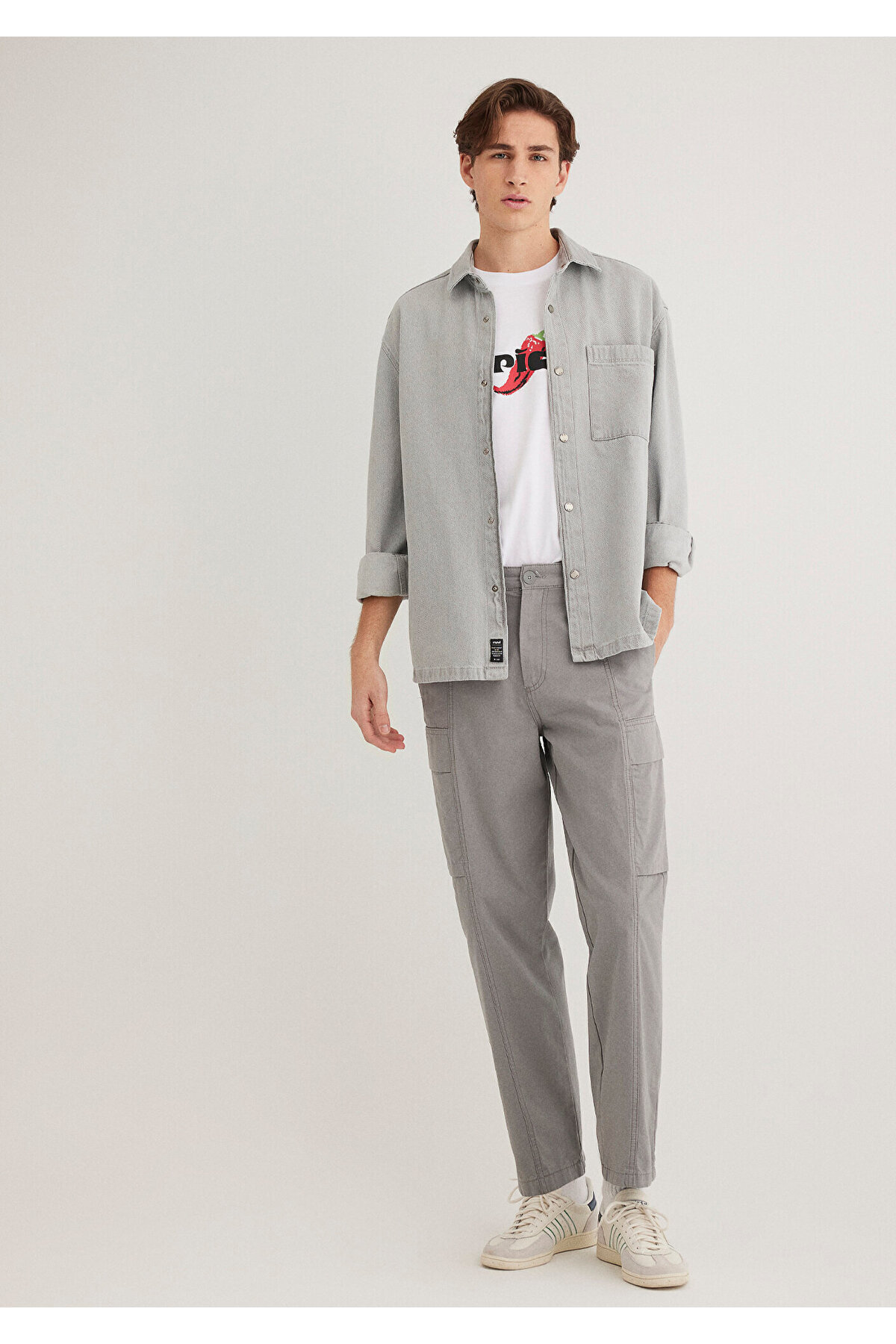 Mavi-Gray Cargo Pants 0010425-82577 3