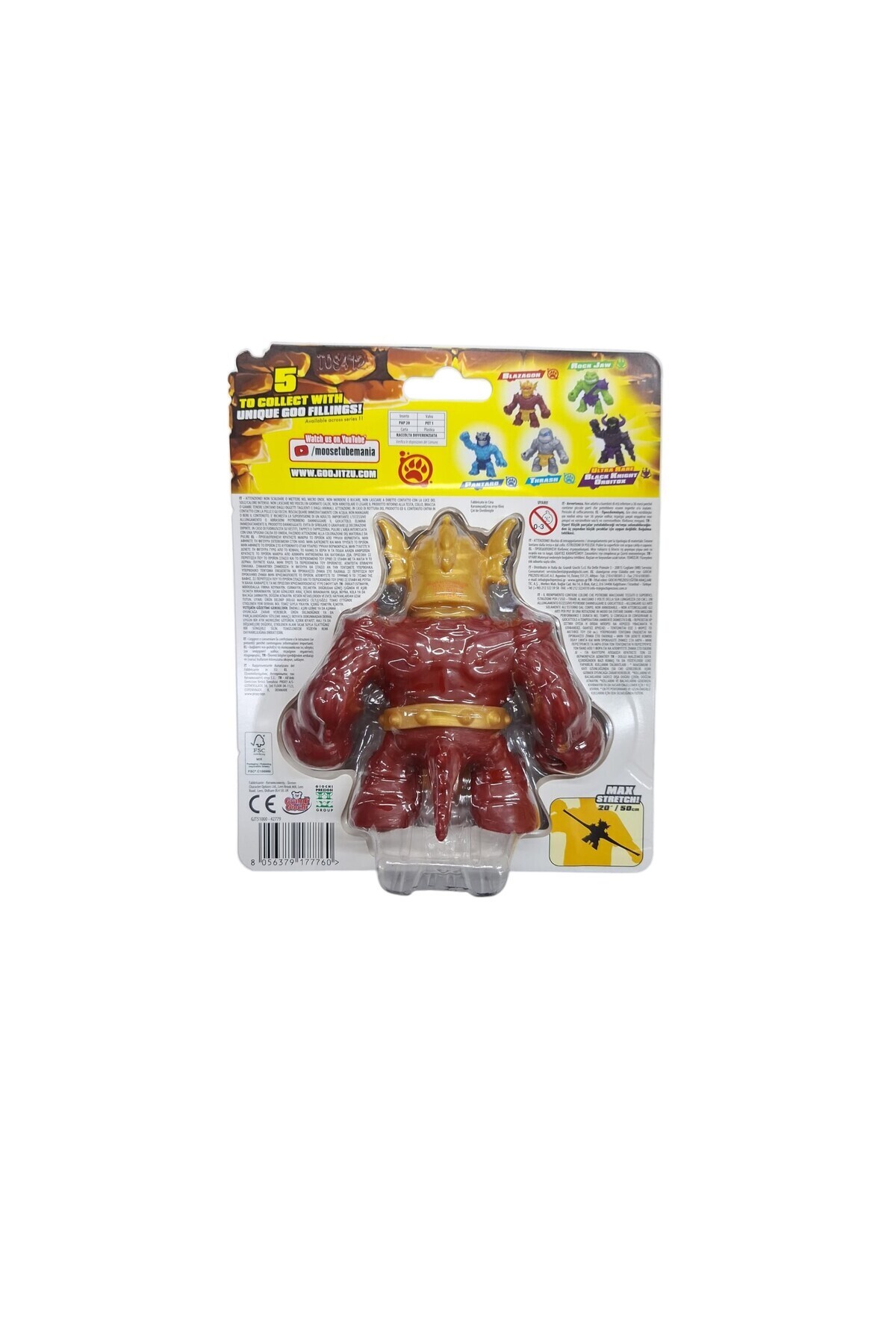 Goojitsu-ملصقات GOOJITZU STRETCH STKIKERS GJT51000 أشكال ناعمة قابلة للتمدد 3+ 3