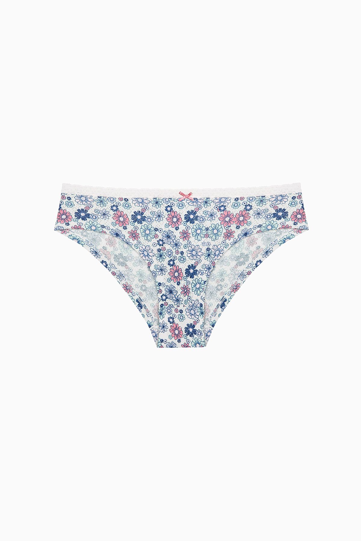 Penti-Spring Garden Cotton 3-Piece Pointel Hipster Multicolored Panties 3