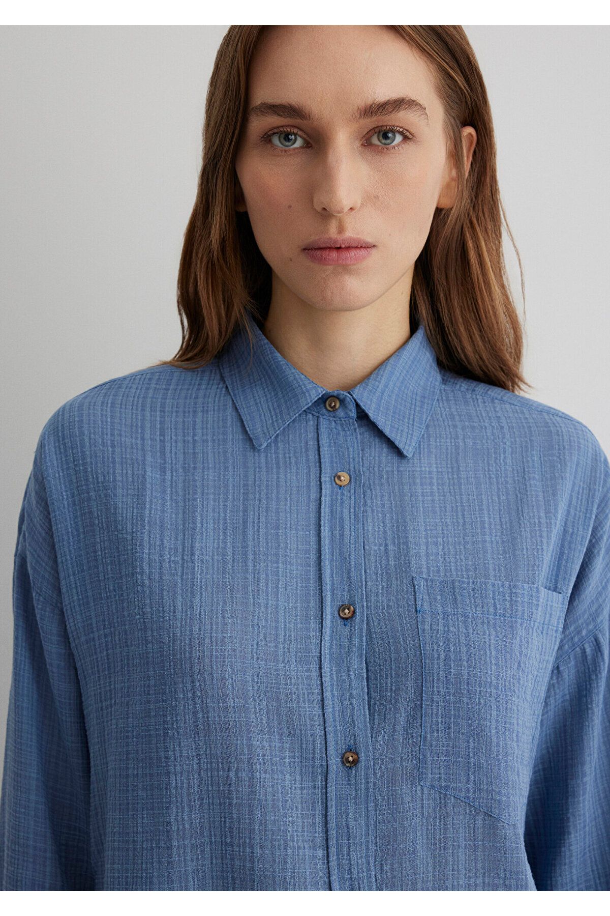 Mavi-Cămașă oversize Oversize / Wide Cut 1210404 -83767 6