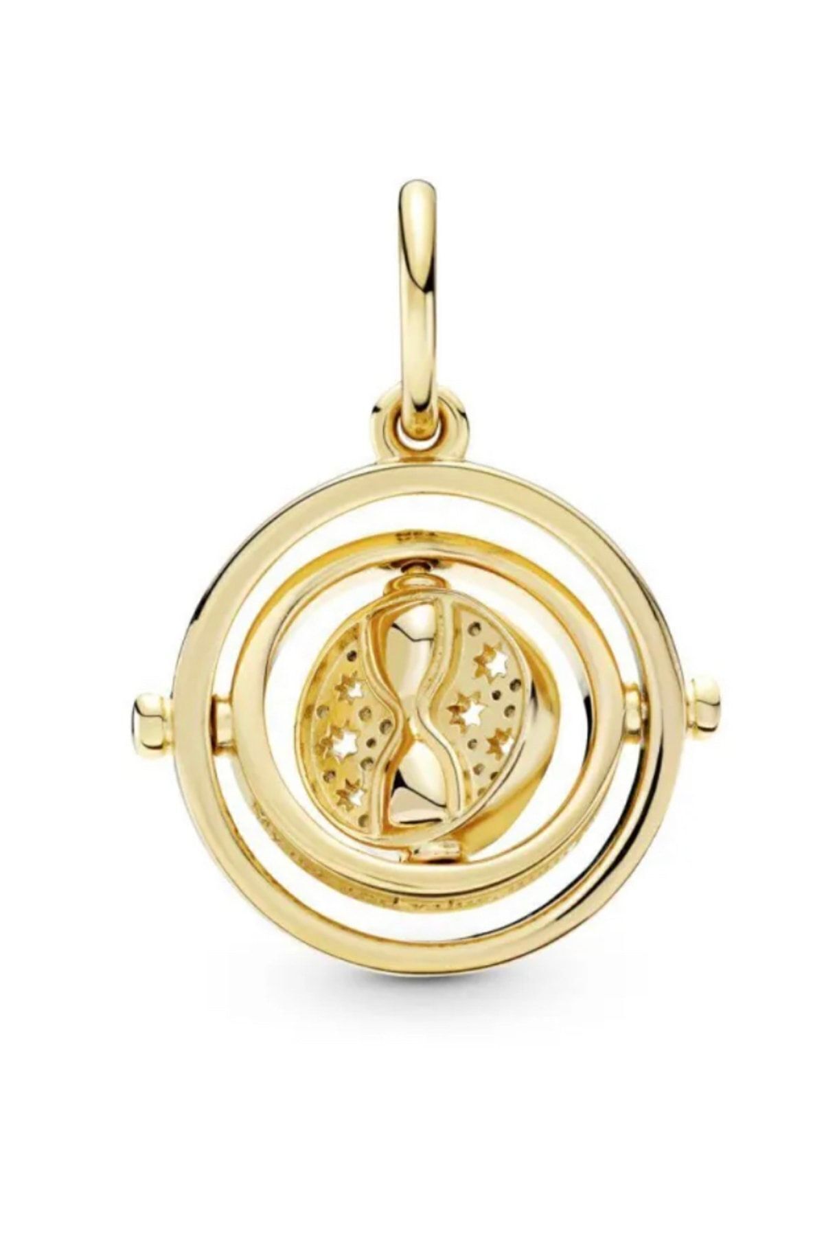 Lines Bijuteri Harry Potter, Spinning Time Turner Pendant Charm Kolye Ucu