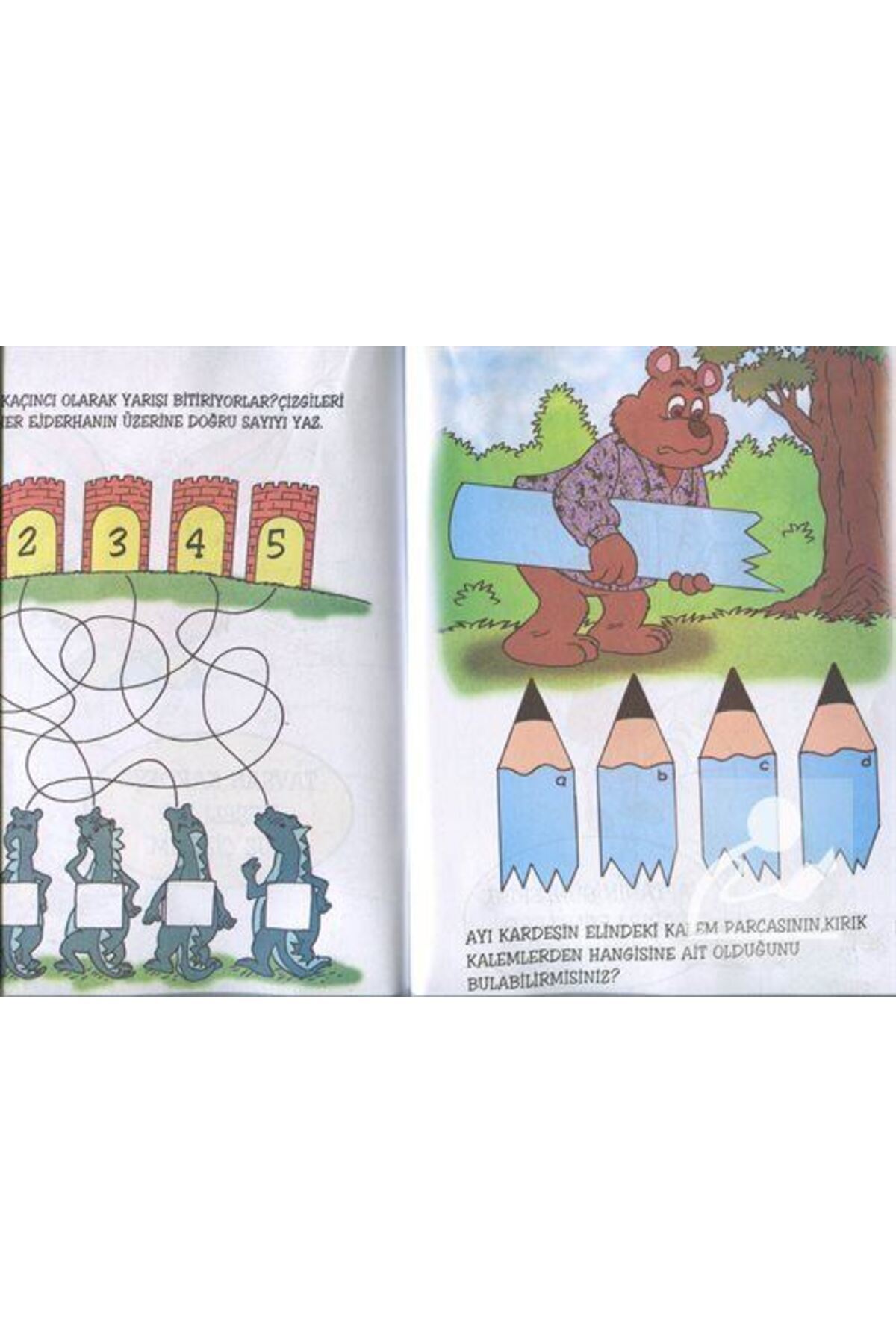Ema Çocuk-Bingo Painting with Colorful Sample - Puzzle 4