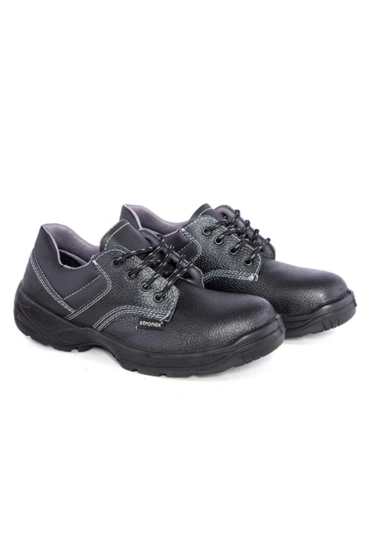  کفش کار چرمی ضد آب استیل ضد زنگ Stronex ST-102 S2 مشکی