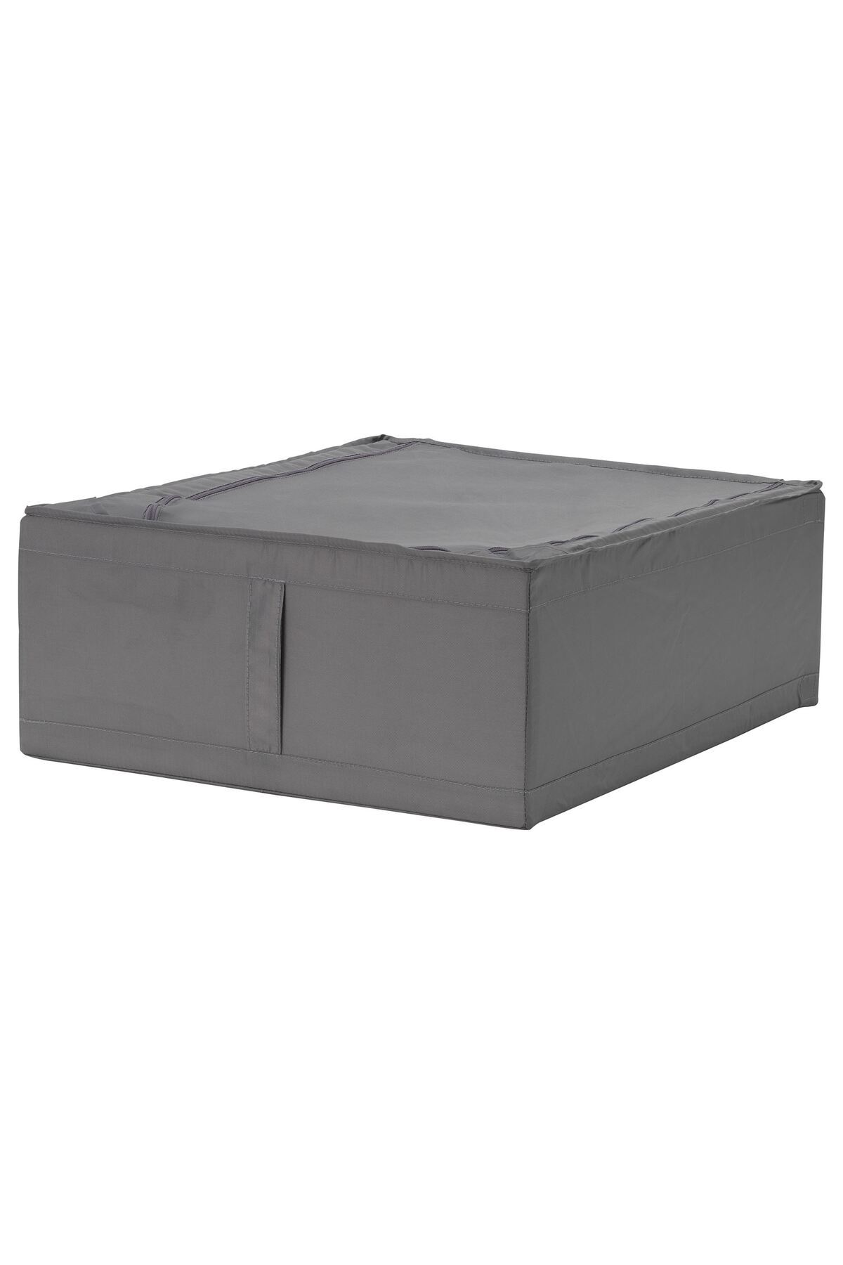 IKEA-43x53x19 Cutie de depozitare pentru haine pentru sub pat și cuvertură de pilota - Cutie de resturi, gri închis 2