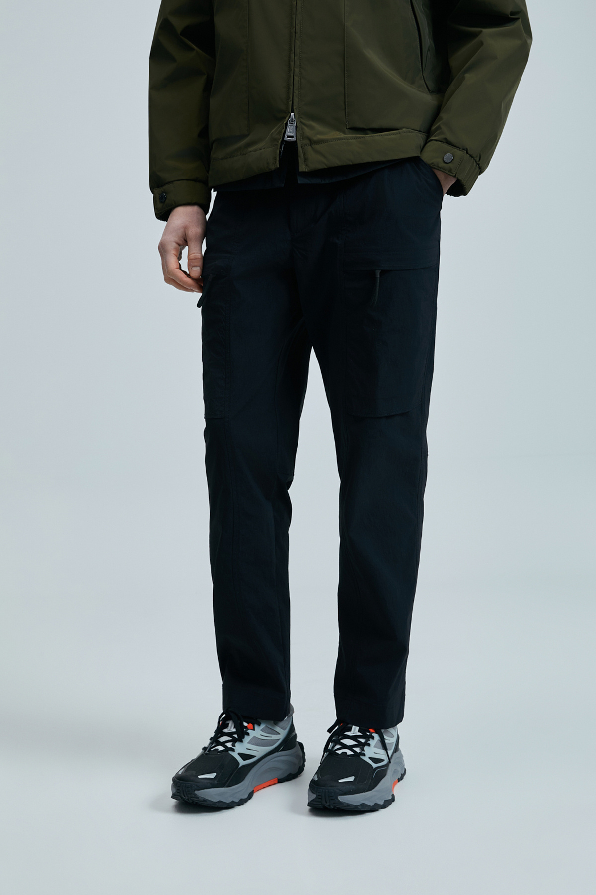 Lufian-Thailand Fit Black Adolescent Beachy Farm Pants 3