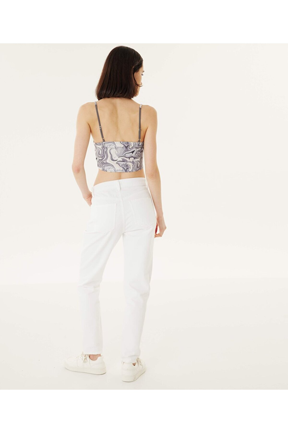 Twist-Gemustertes Bustier 6