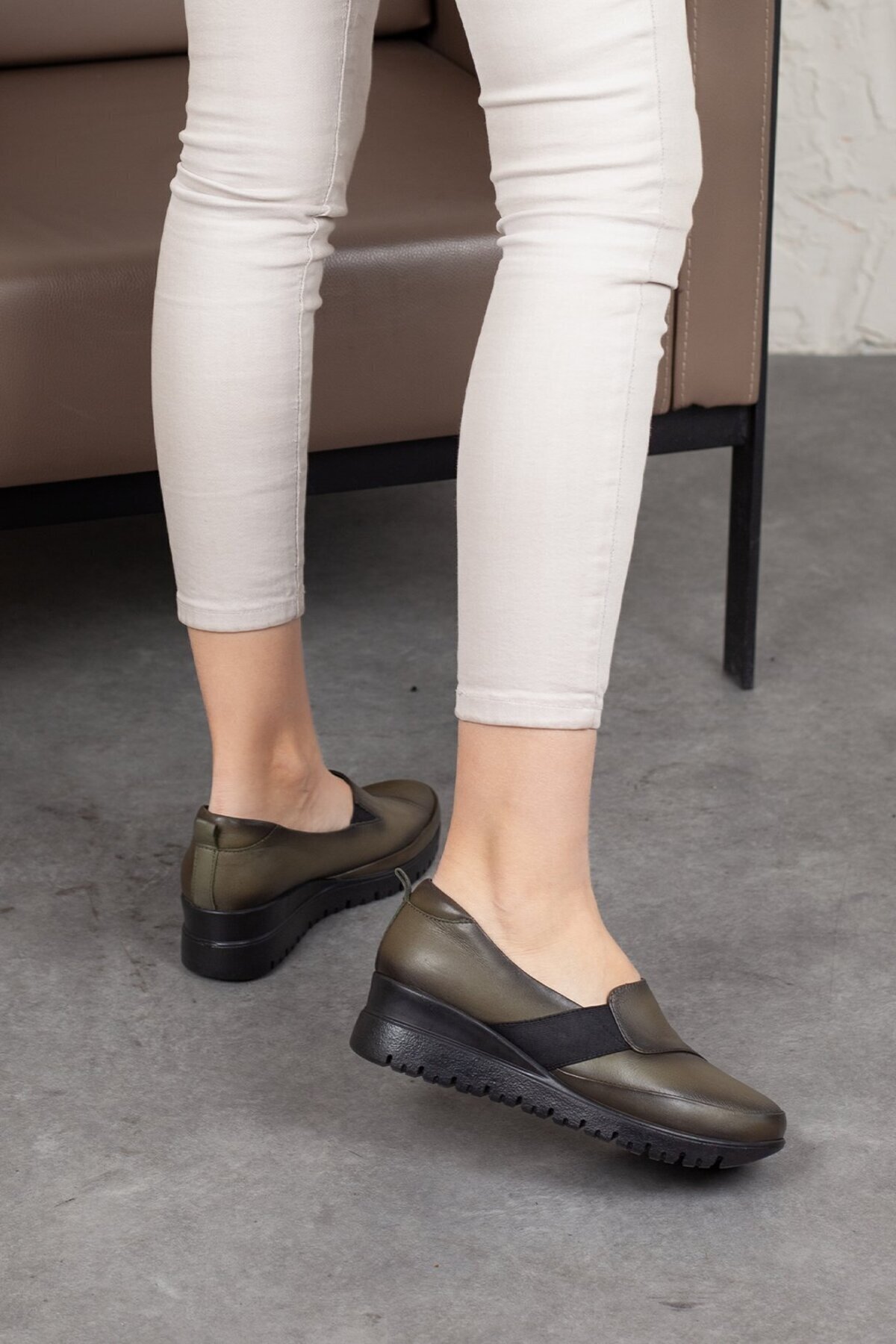 Adım Adım-Women's Genuine Leather Comfort Shoes 3