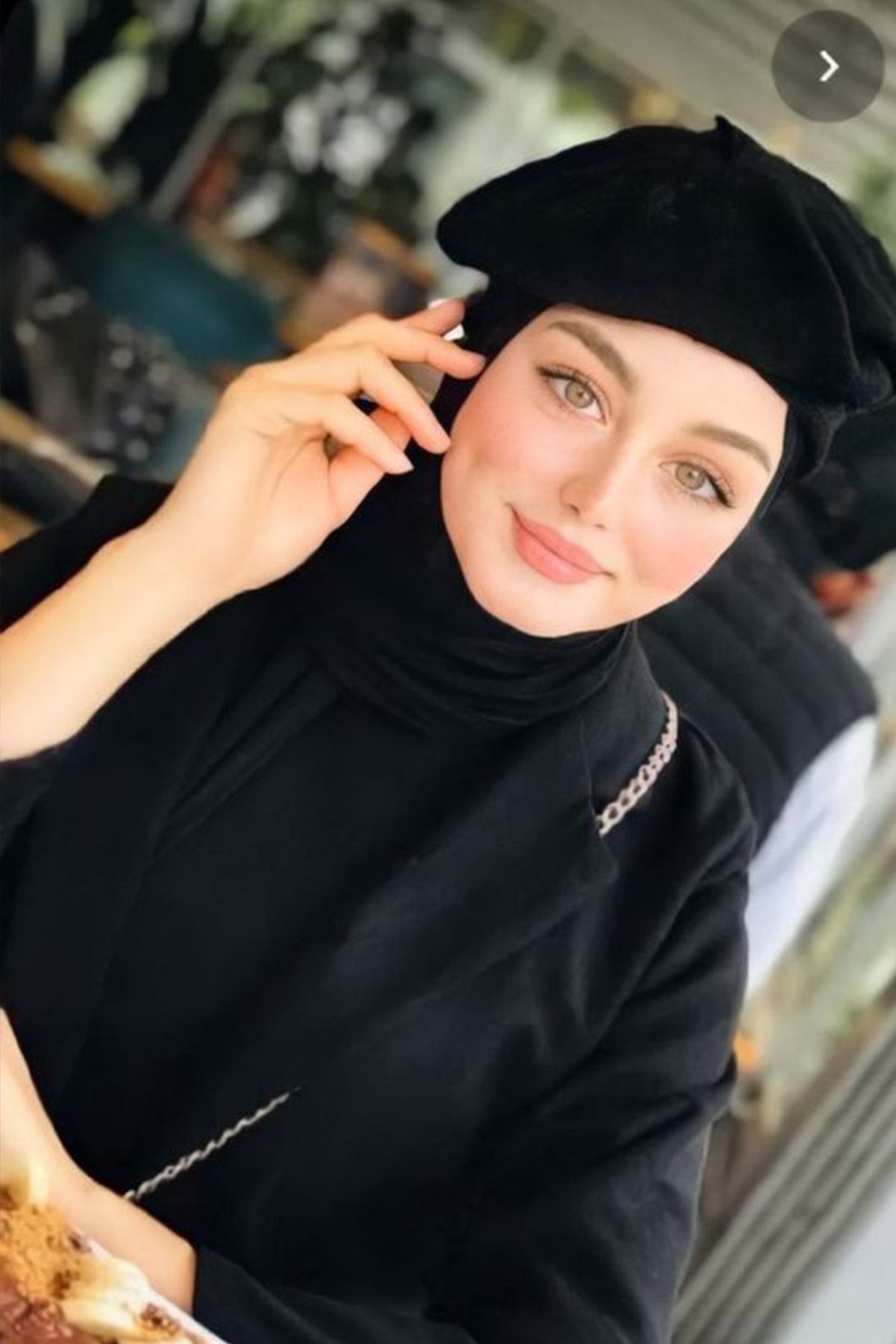 Ritagarcia  Fransız Keçe Siyah Ressam Bere - Görsel 9