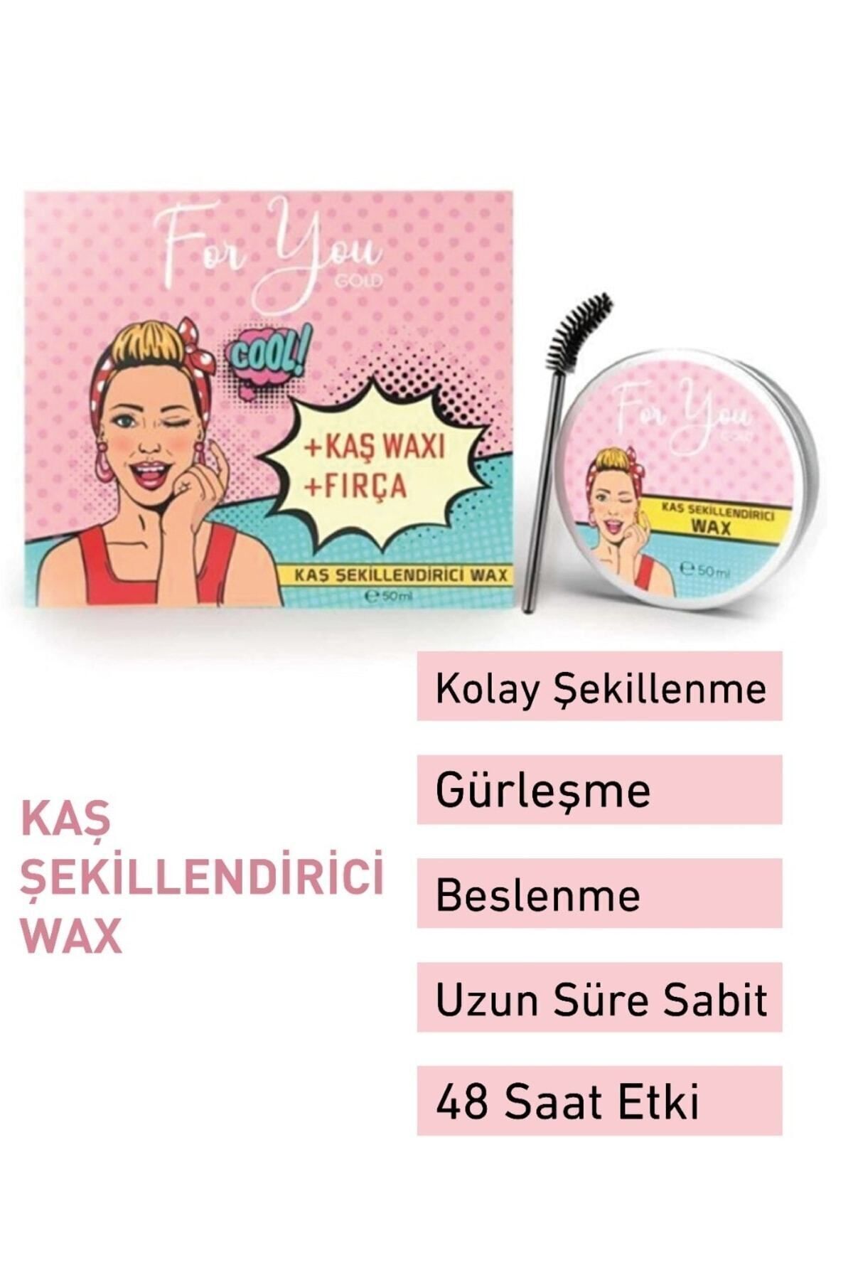 Besleyici Kaş Şekillendirici& Sabitleyici Wax (EYEBROWN SHAPER WAX) 50 ml — مشکی kwax — تصویر 5 از 6
