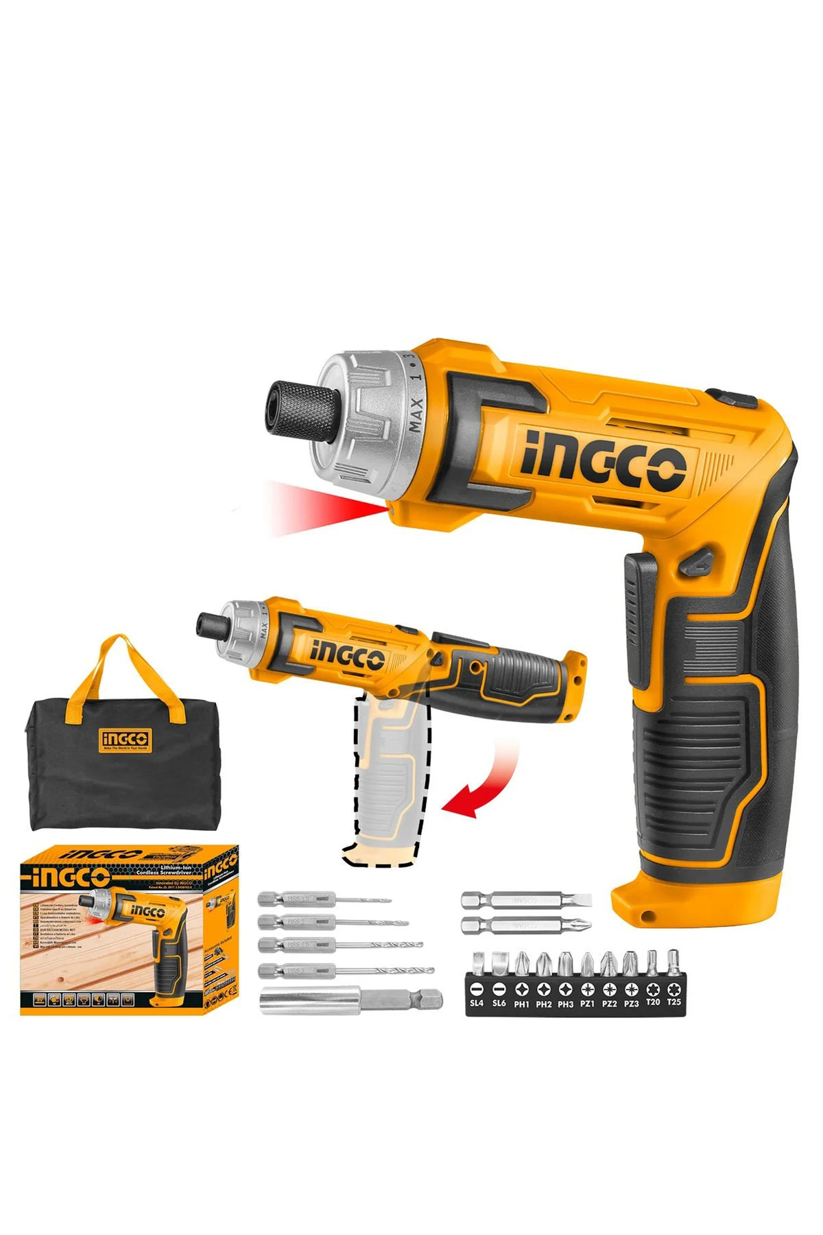 Ingco Csdlı0802 Usb Şarjlı Akülü Vidalama 8v - Fiyatı, Yorumları