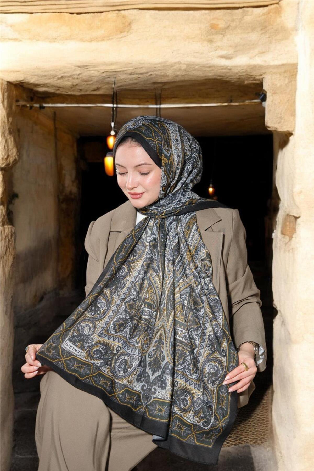 Baştacı-Baştaci Soft Ethnic 0181 Hardal Shal 2