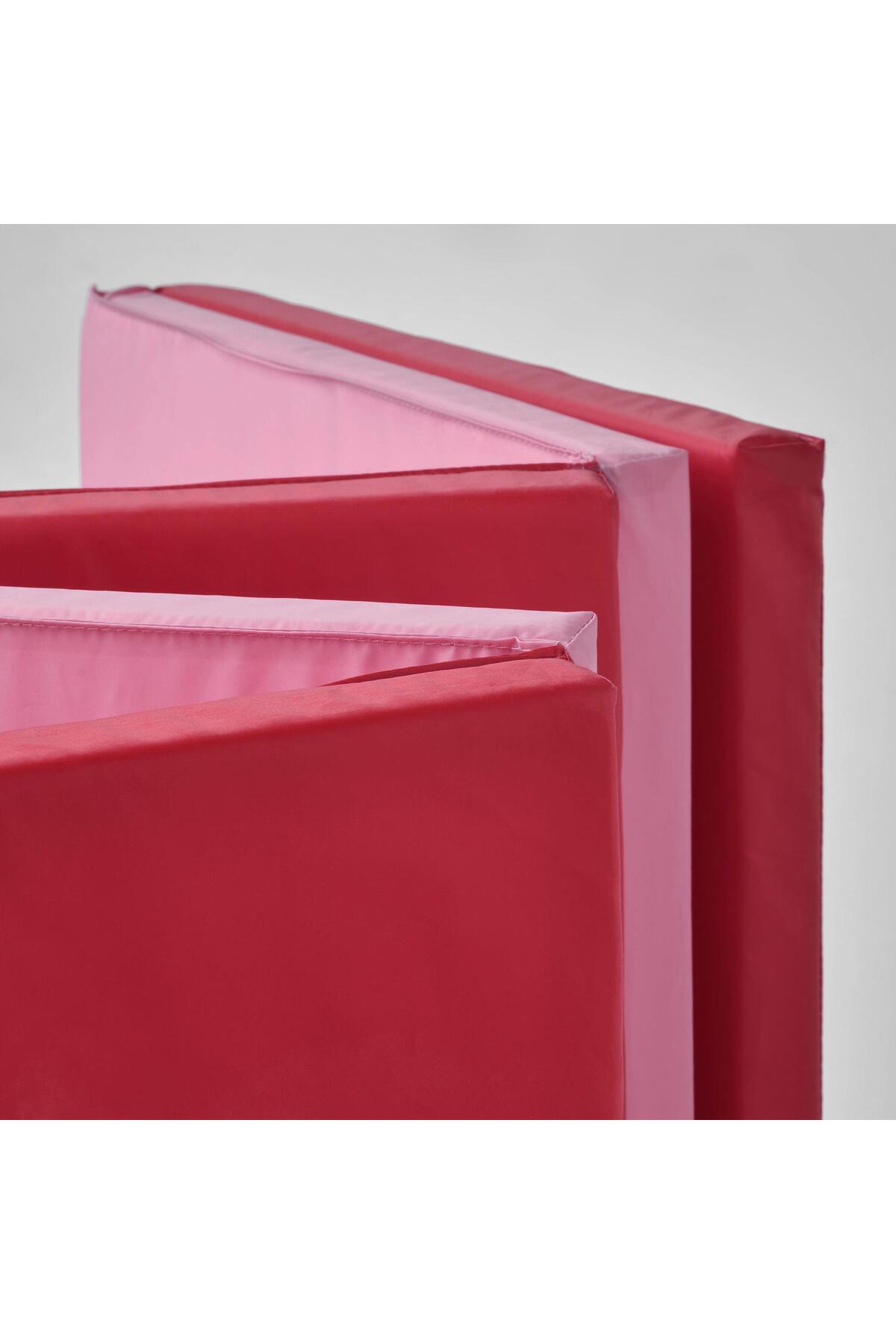 IKEA Çocuk Oyun-Jimnastik Minderi 78x185 cm Katlanır Aktivite Minderi Pembe-Kırmızı Renk fotoğrafı 5 (önizleme)