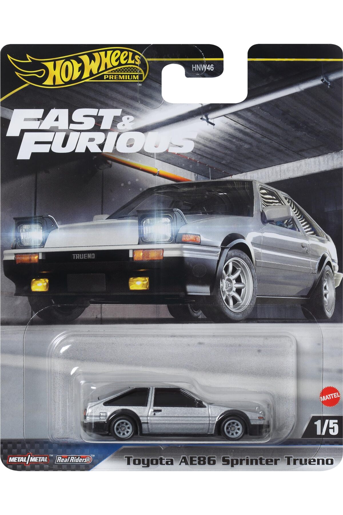 HOT WHEELS 1:64 - Toyota AE86 Sprinter Trueno - Hızlı Ve Öfkeli