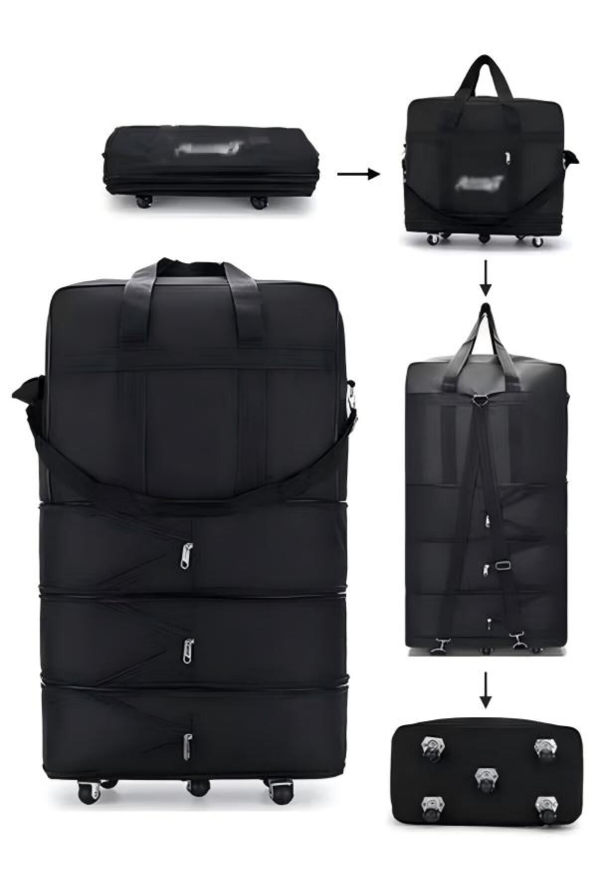 Generic-Expandable Foldable Luggage Bag Suitcase Collapsible Rolling Travel Luggage Bag Duffel Bag 1