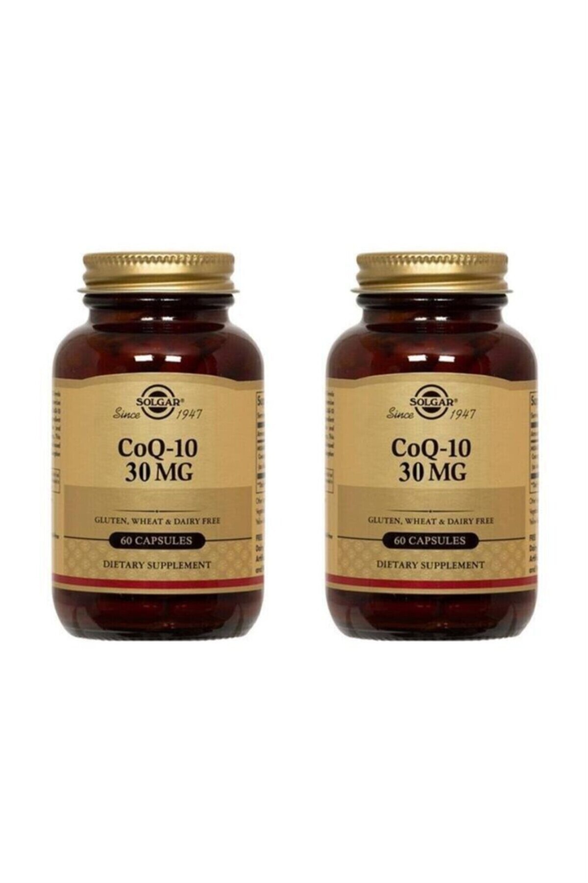Solgar Coenzyme Q-10 30 mg 60 Kapsül 2 Adet