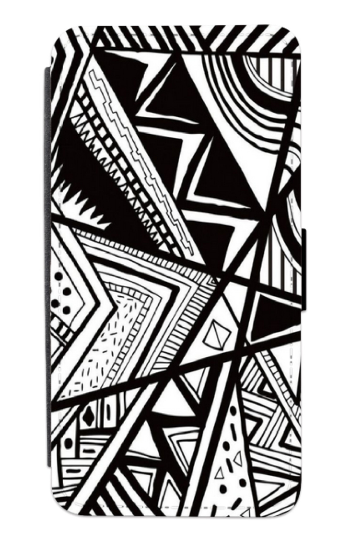 Atlas-Husa personalizata tip carte Samsung Galaxy A12, Black and white art #3, multicolor, S2D1M156 1