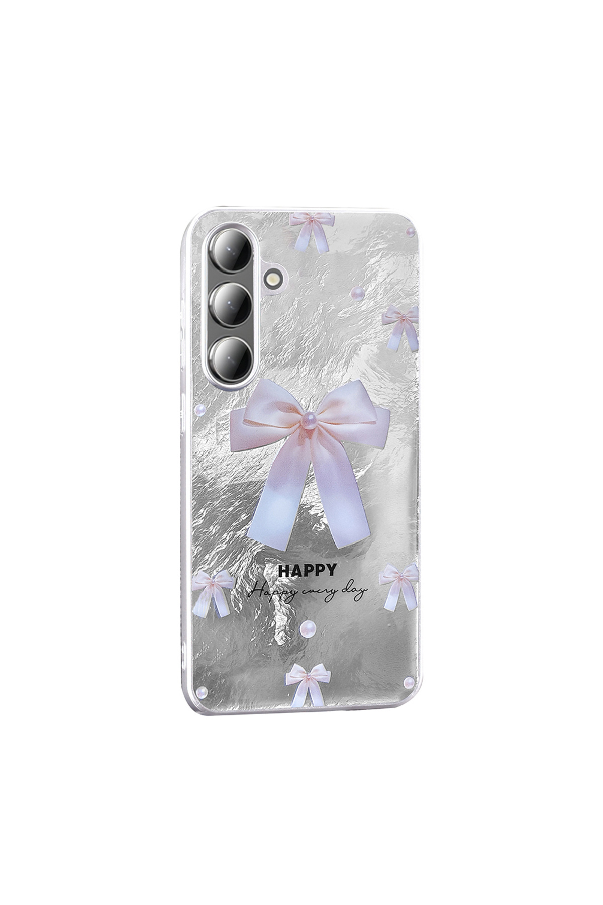 MRCİLETİSİM-Samsung Galaxy A26 Case Pearl Pattern Stylish Style Cover Mep 2