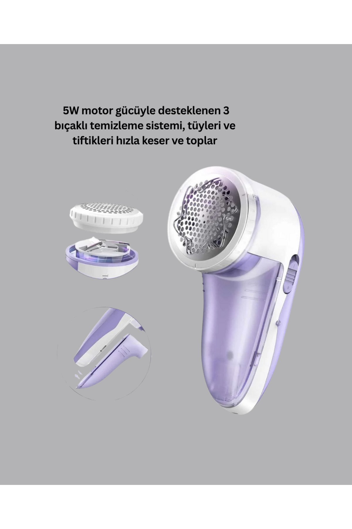 Clevora-Portable lint remover machine - ergonomic design 2