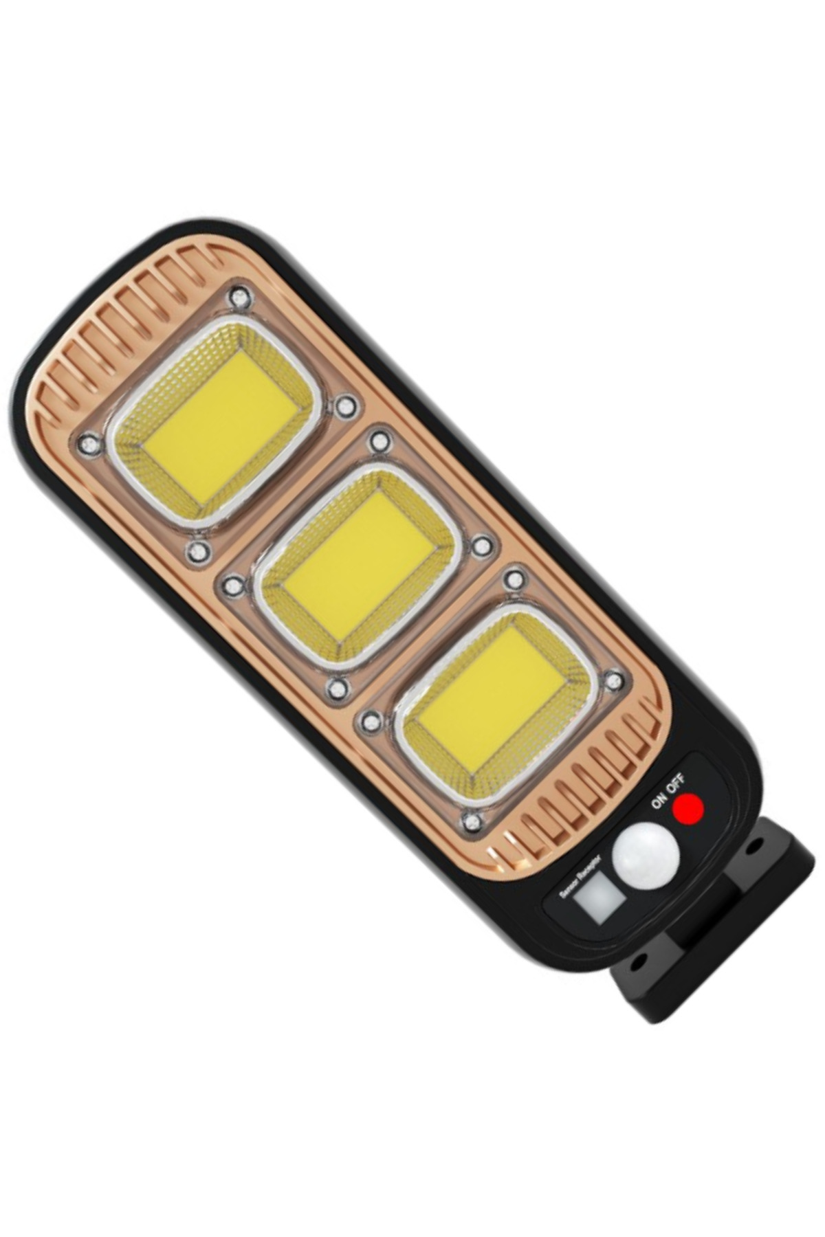 SDEPOT-Solar lamp, SDEPOT, model GL-84069, 72 LED, with motion sensor, remote control, gold 1