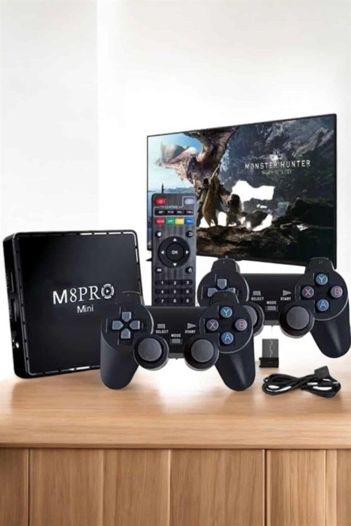 Clevora-Tv Game Box Netflix Youtube Android Game Console with 1000 Games Remote Control 3