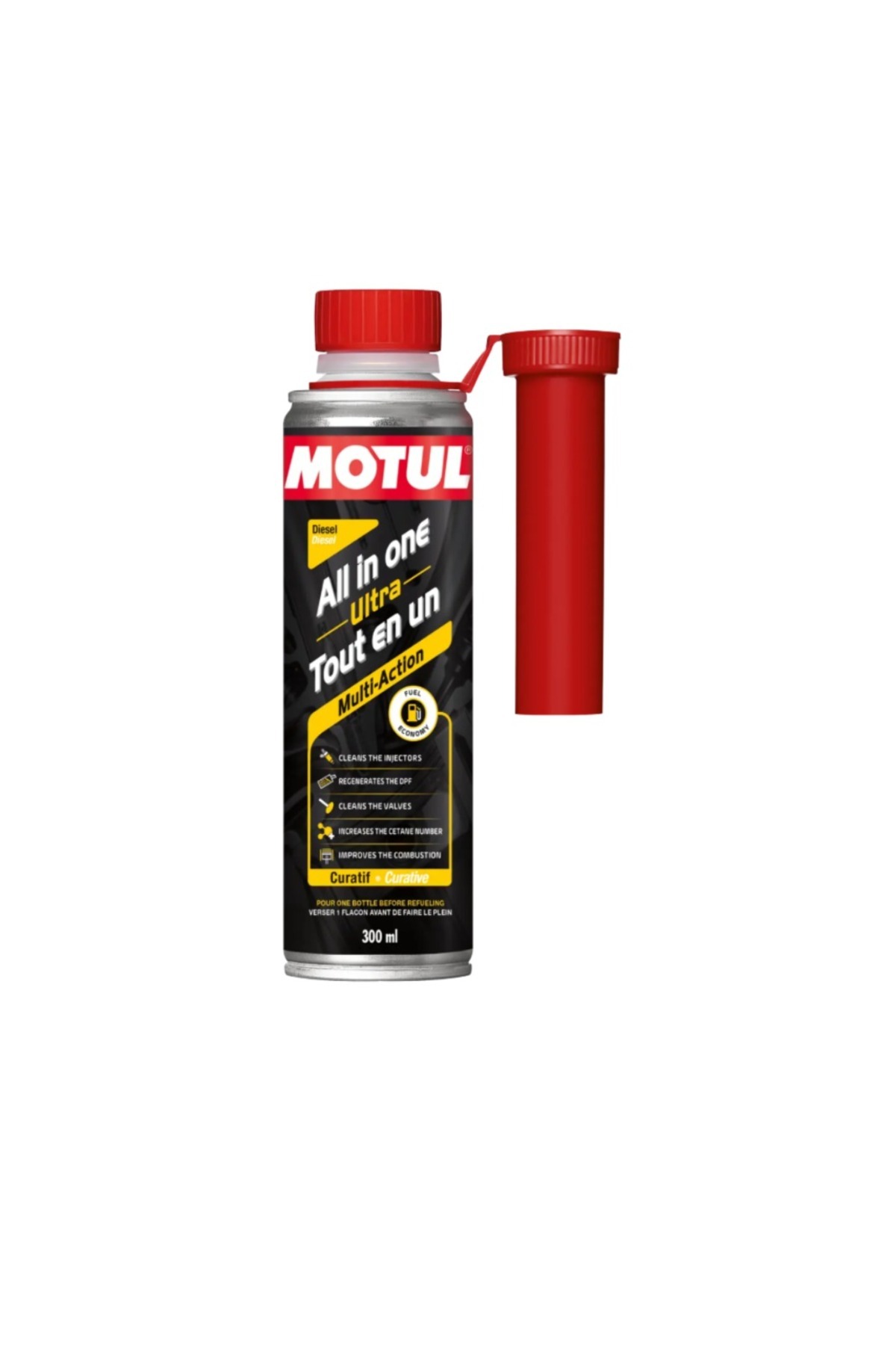 Motul ALL IN ONE ULTRA Diesel - Dizel Yakıt Sistemi Temizleyici 0,3L