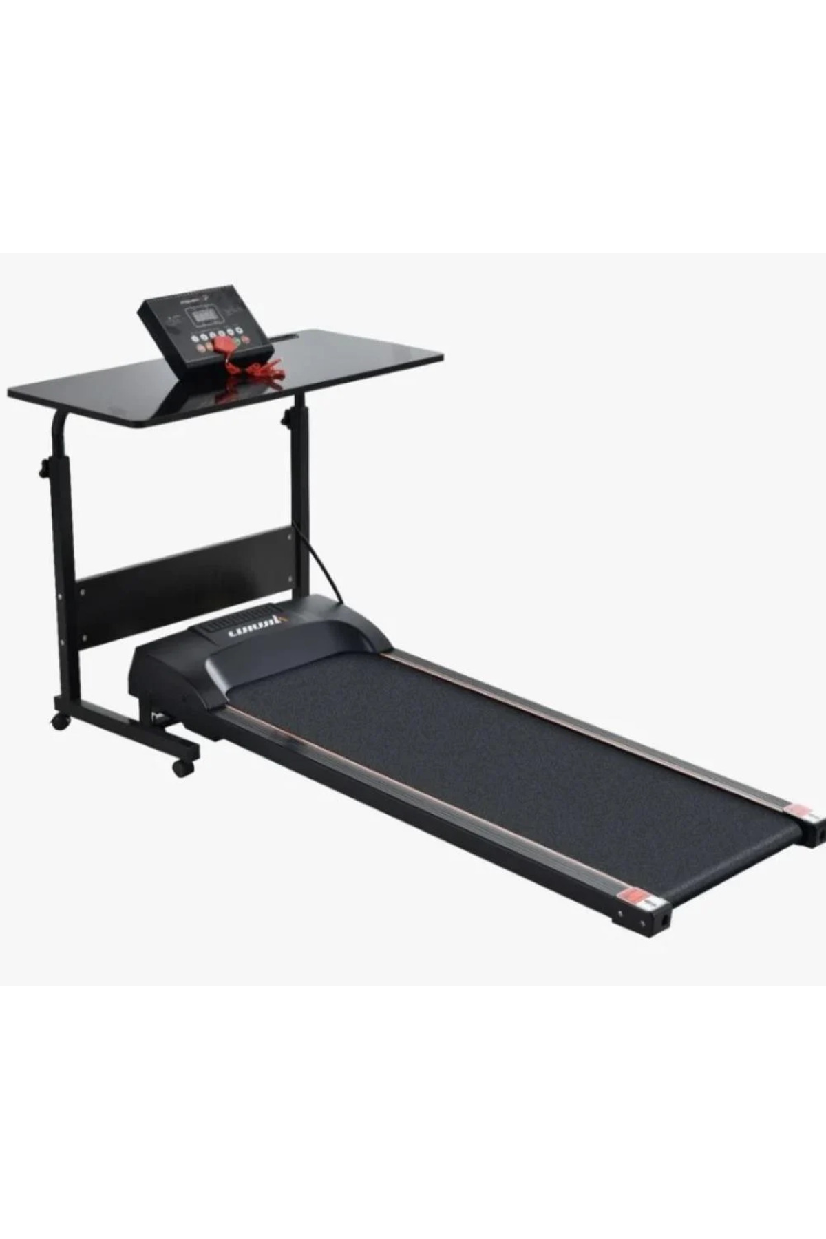 سير مشي كهربائي موديل 5050K – قوة 1 حصان | يتحمل حتى 100 كجم | سرعة حتى 8 كم/ساعة مع طاولة هدية