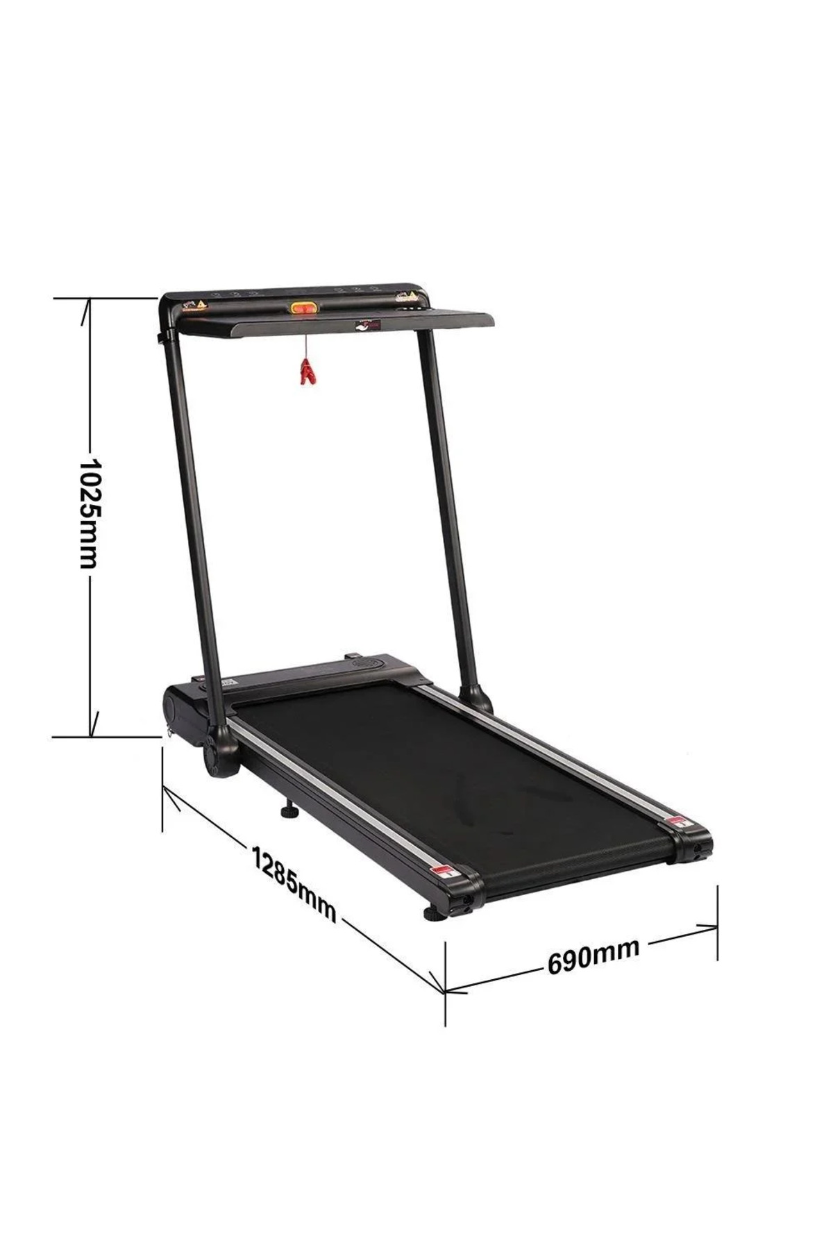 سير جري 2 في 1 قابل للطي بقوة 2.5 حصان – يتحمل حتى 120 كجم ,مساحة جري مميزة 105*44 سم - موديل 8300