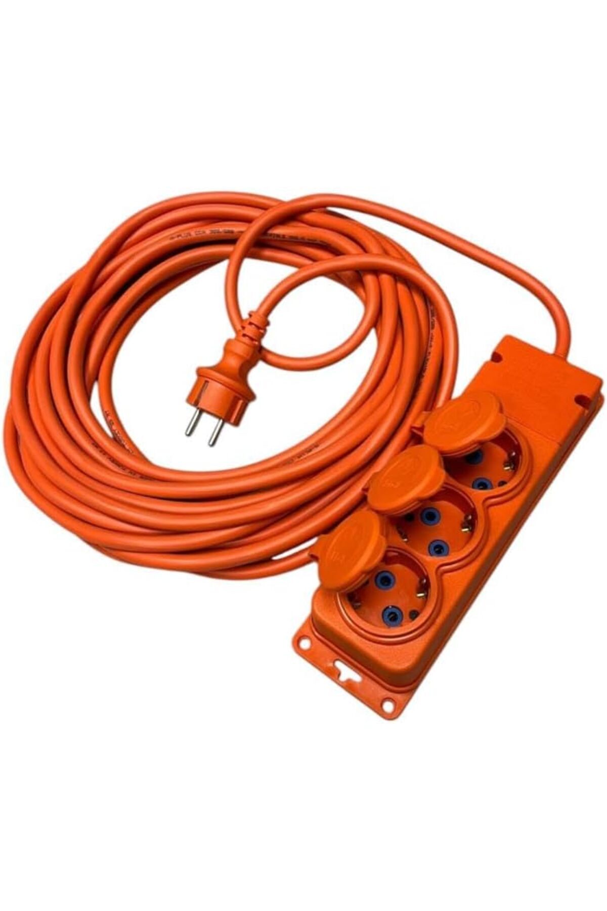 STOREMAX Uzatma Kablosu – 20 Metre, 3x2,5mm Kablo Kesiti, IP44 Su Sıçrama Koruması, Seyyar Prizli, Dış Mekan