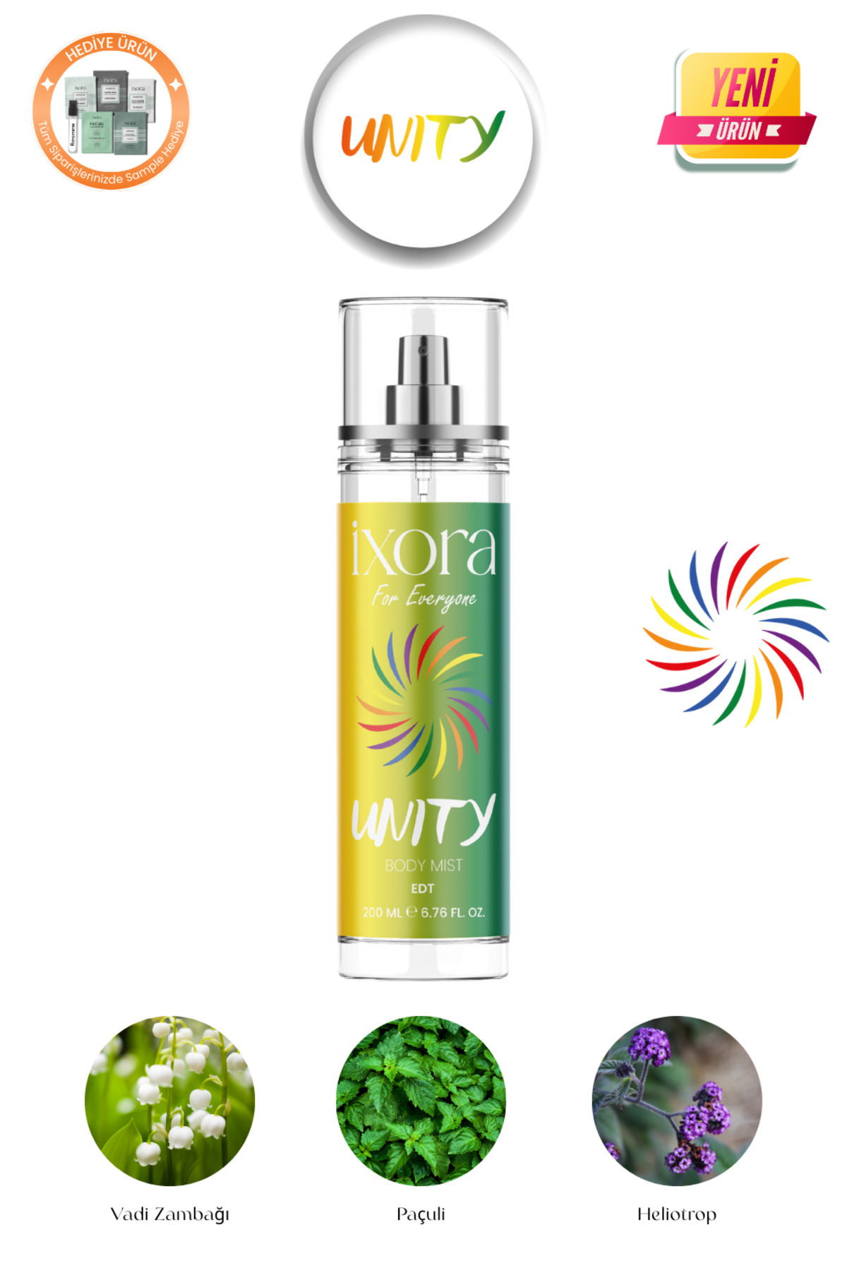 Ixora Unity Body Mist Unisex 200 ml