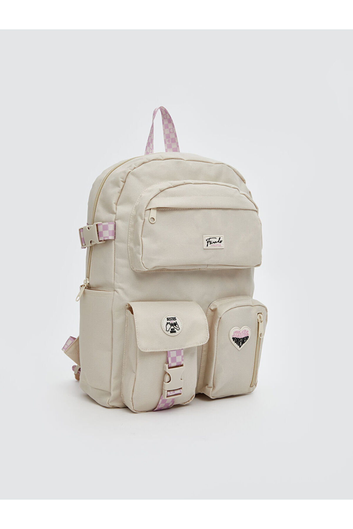 LC Waikiki-Sparkling Selections from Shining Store |   Multi-Compartment Girl's Backpack 1