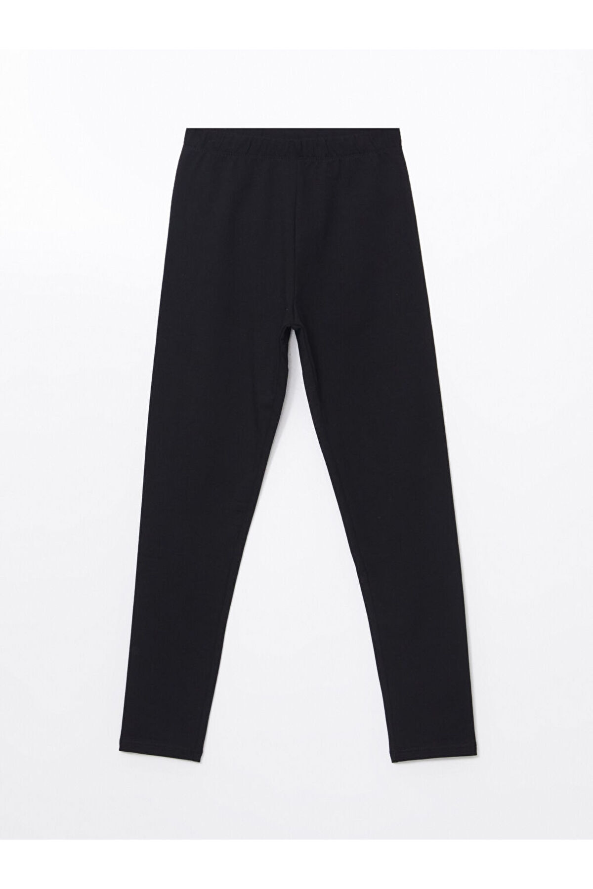 LC Waikiki Siyah Beli Lastikli Kız Çocuk Tayt fotoğrafı 2 (önizleme)