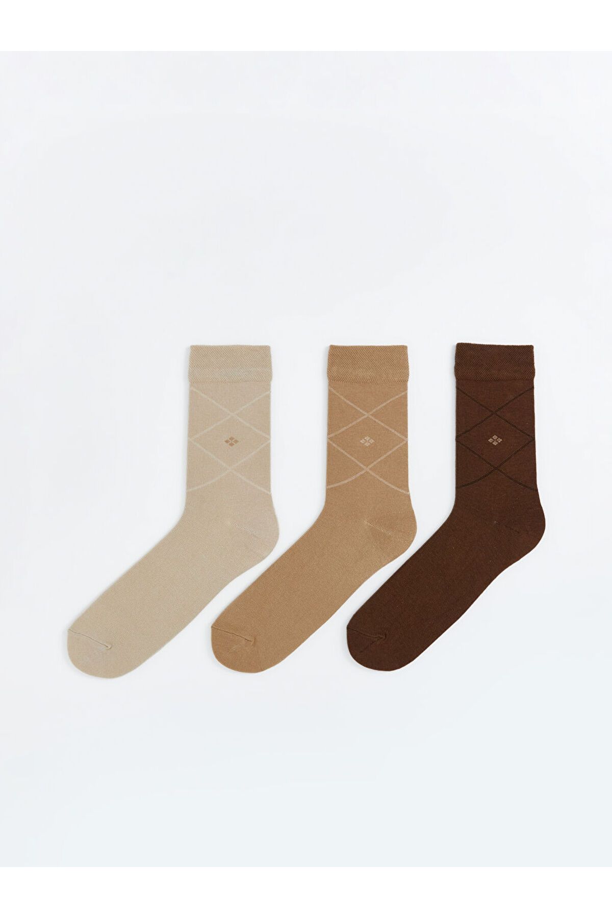 LC Waikiki-Sparkling Selections from Shining Store |   Patterned Men's Socks 3-Pack 1