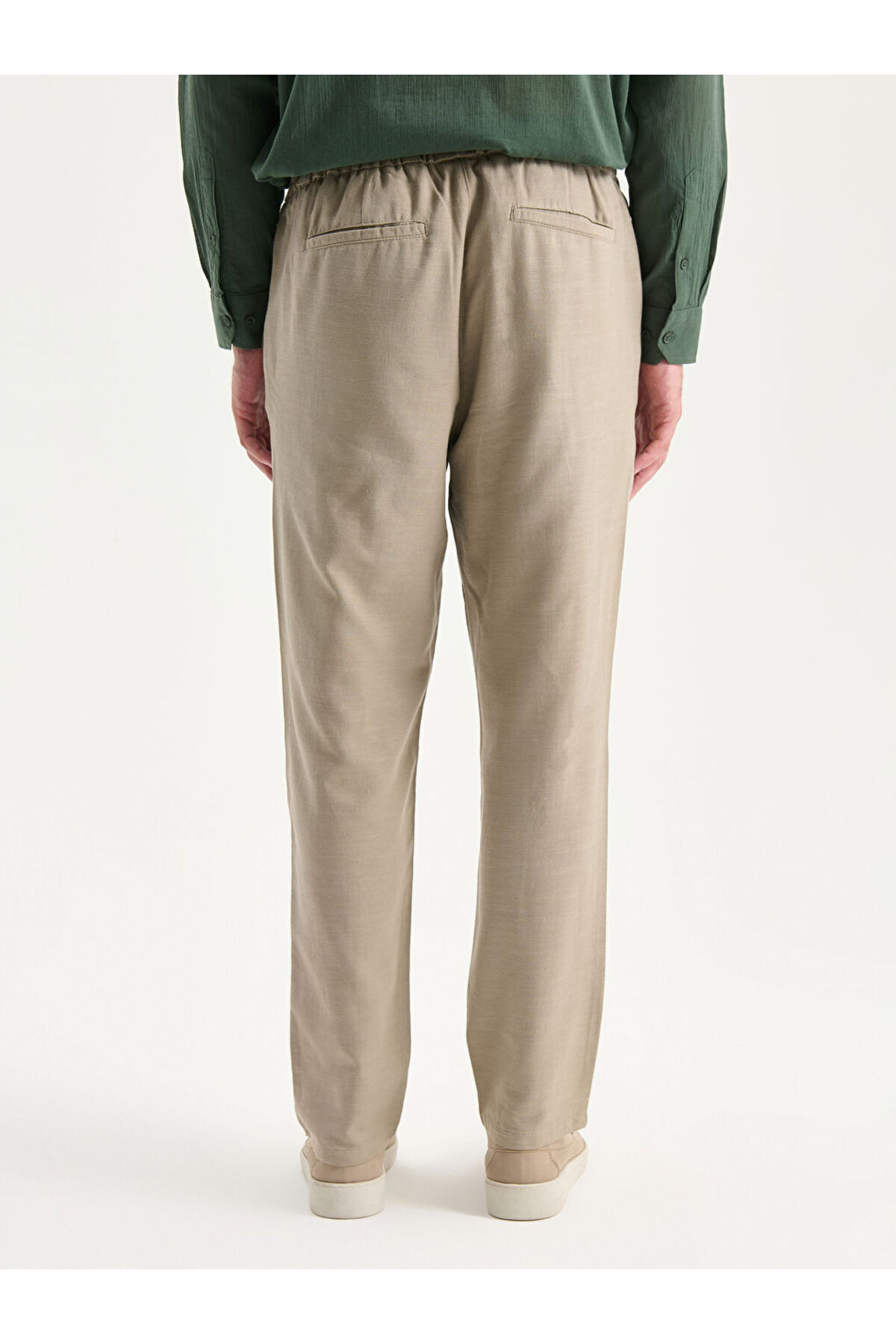 LC Waikiki-Create Your Style from Uzg Store |   Standard Fit Linen Look Men's Trousers 4
