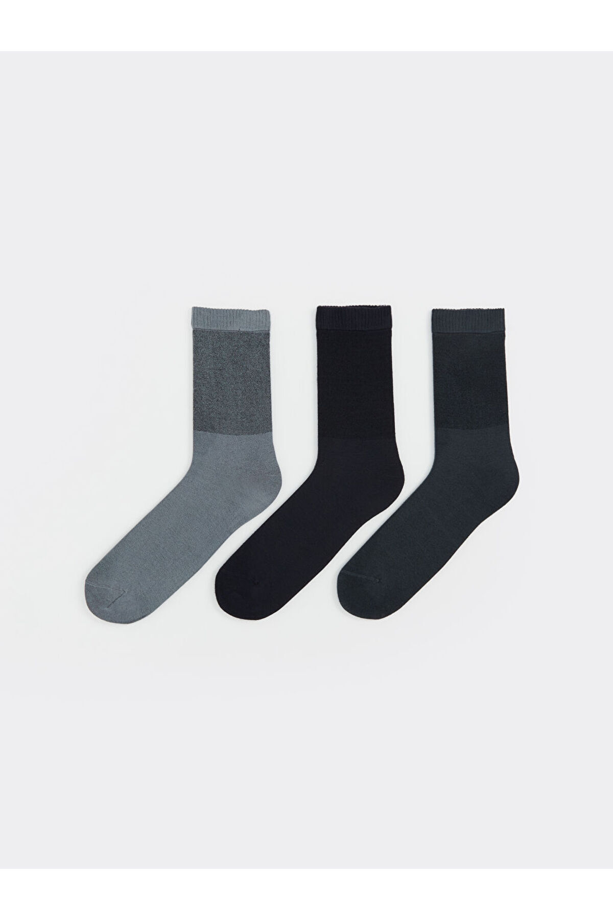 LC Waikiki-Sparkling Selections from Shining Store |   Comfortable Elastic Seamless Bamboo Men's Socks 3-Pack 1