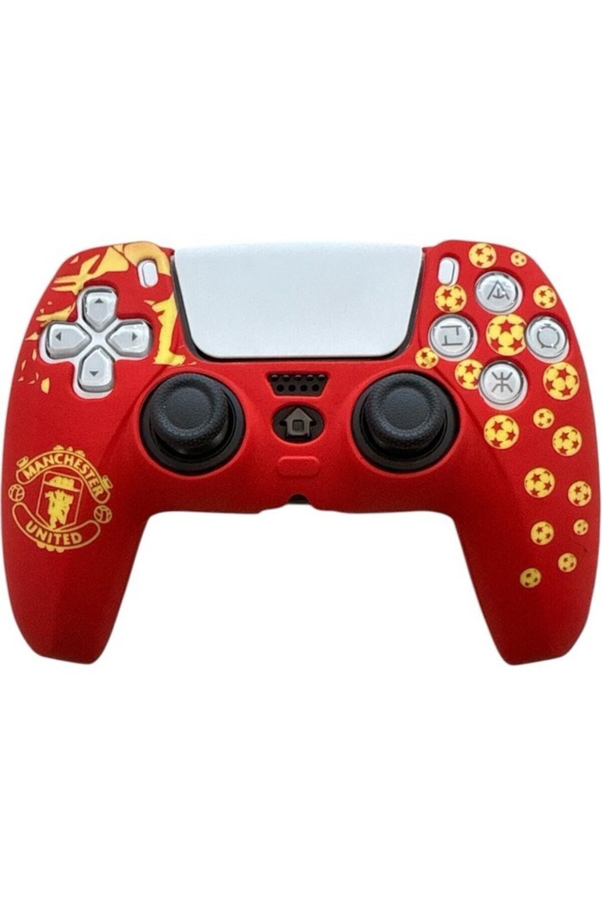 DeadSkull Ps5 Dualsense Manchester Desenli Koruyucu Silikon Kılıf