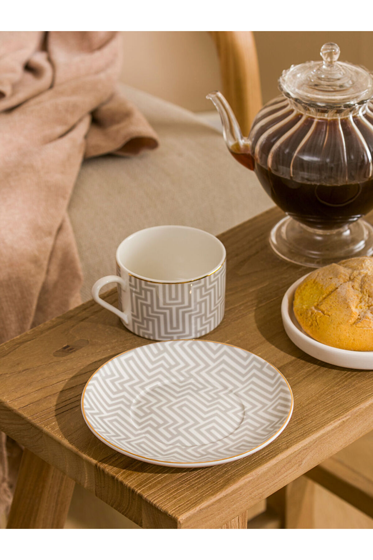 LC Waikiki-Create Your Style from Uzg Store |   Patterned Porcelain Coffee Cup Set 216 ml 3