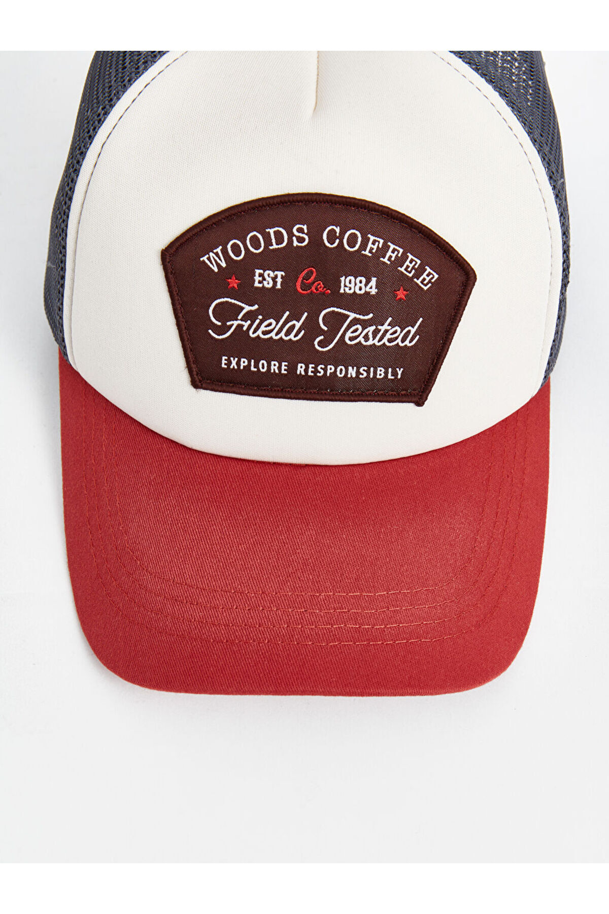 LC Waikiki-Sparkling Selections from Shining Store |   Text Embroidered Men's Cap Hat 5