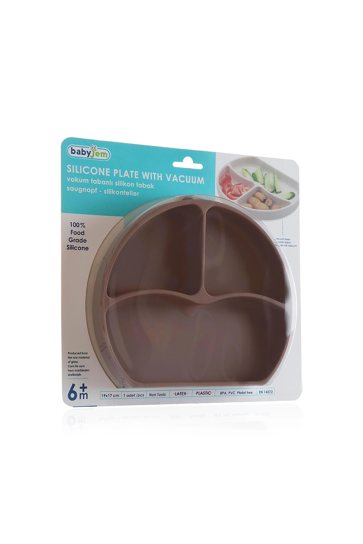 Babyjem Silikon Tabak Latte fotoğrafı 7 (önizleme)