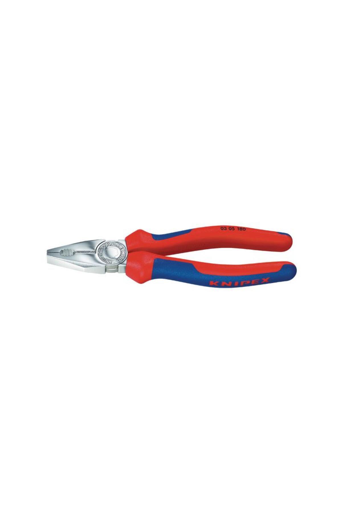 Knipex-combination pliers/patent chrome with multi-component handle 200 mm 1