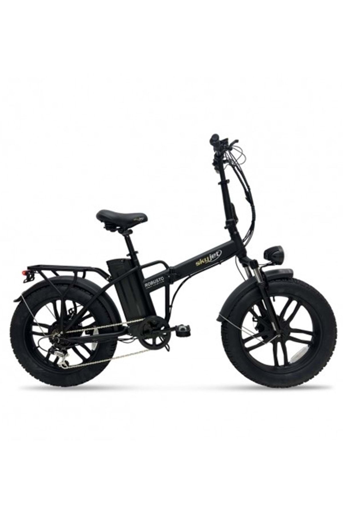 Skyjet ROBUSTO PEDAL DESTEKLİ ELEKTRİKLİ BİSİKLET (SİYAH)