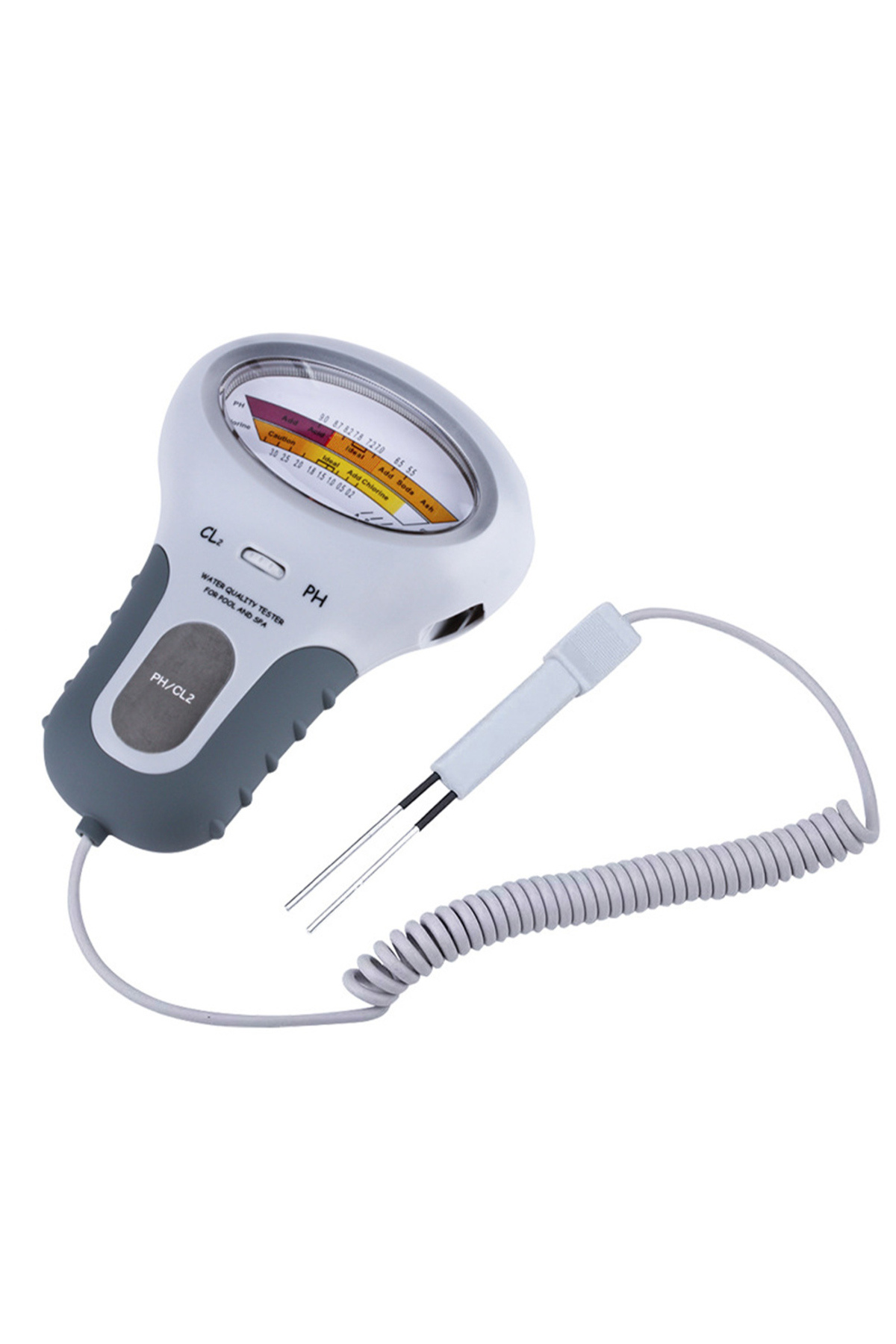 APWIKOGER-Water Quality Testing Device Professional PH Chlorine Cl2 Level Meter Tester with Probe for Swimm... 5