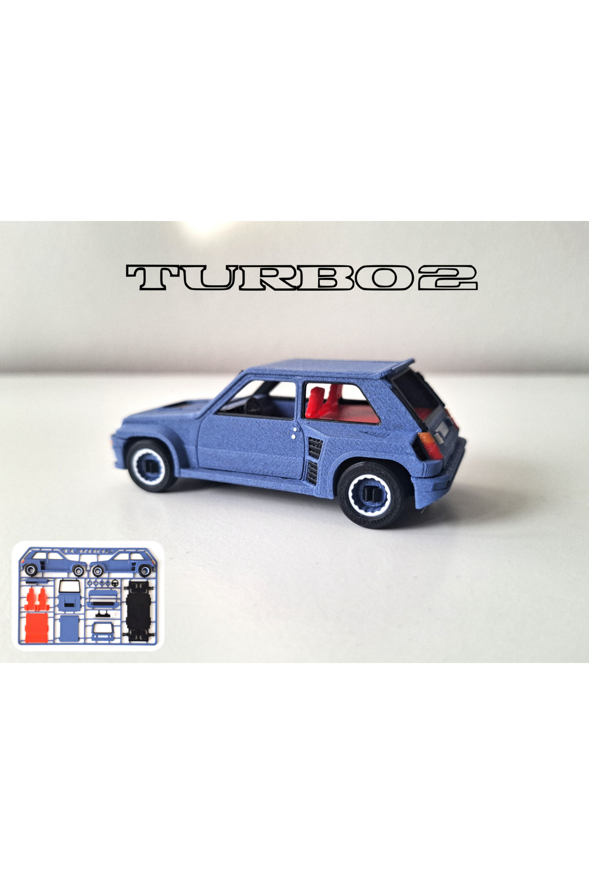 R5 Turbo2 Kit Card – Renault Temalı 3D Model