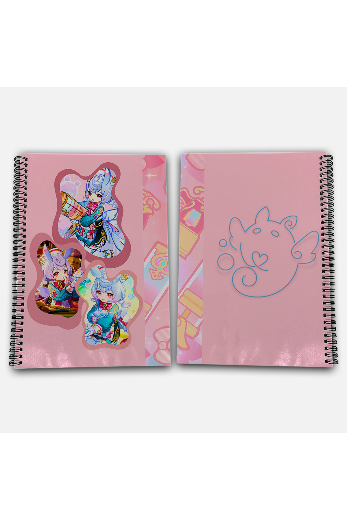Define Moyas-Genshin Impact Sigewinne Unlined A4 School Notebook 72 Sheets Model 2 1