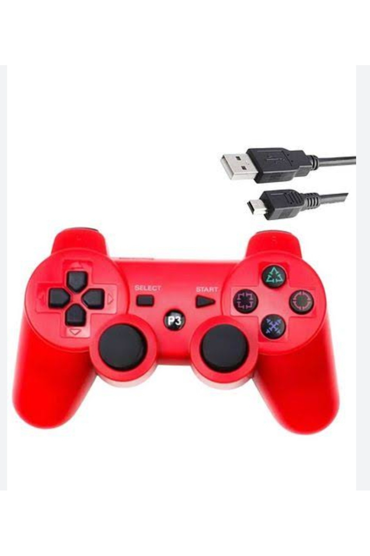 comse Ps3 Dualshock 3 Kablosuz Oyun Kolu Şarj Kablosu Dahil