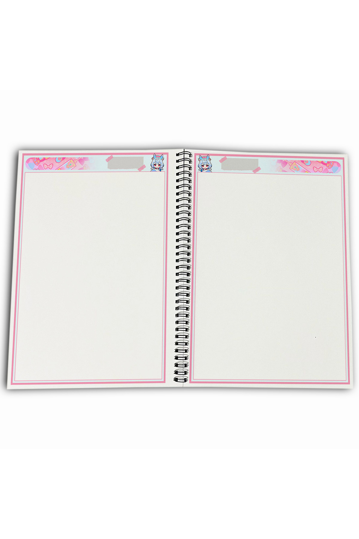 Define Moyas-Genshin Impact Sigewinne Unlined A4 School Notebook 72 Sheets Model 2 4