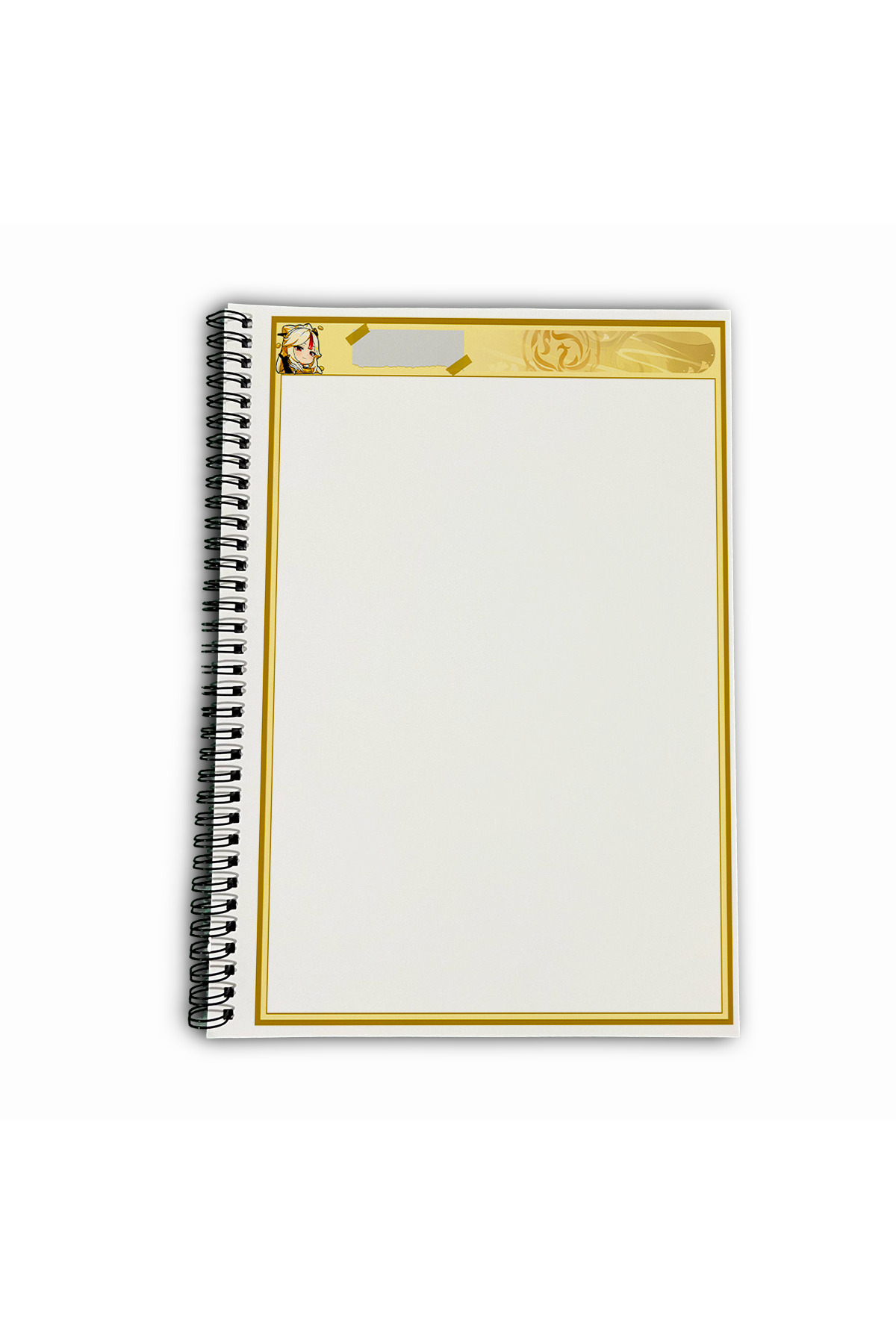 Define Moyas-Genshin Impact Ningguang Unlined A4 School Notebook 72 Sheets Model 2 5