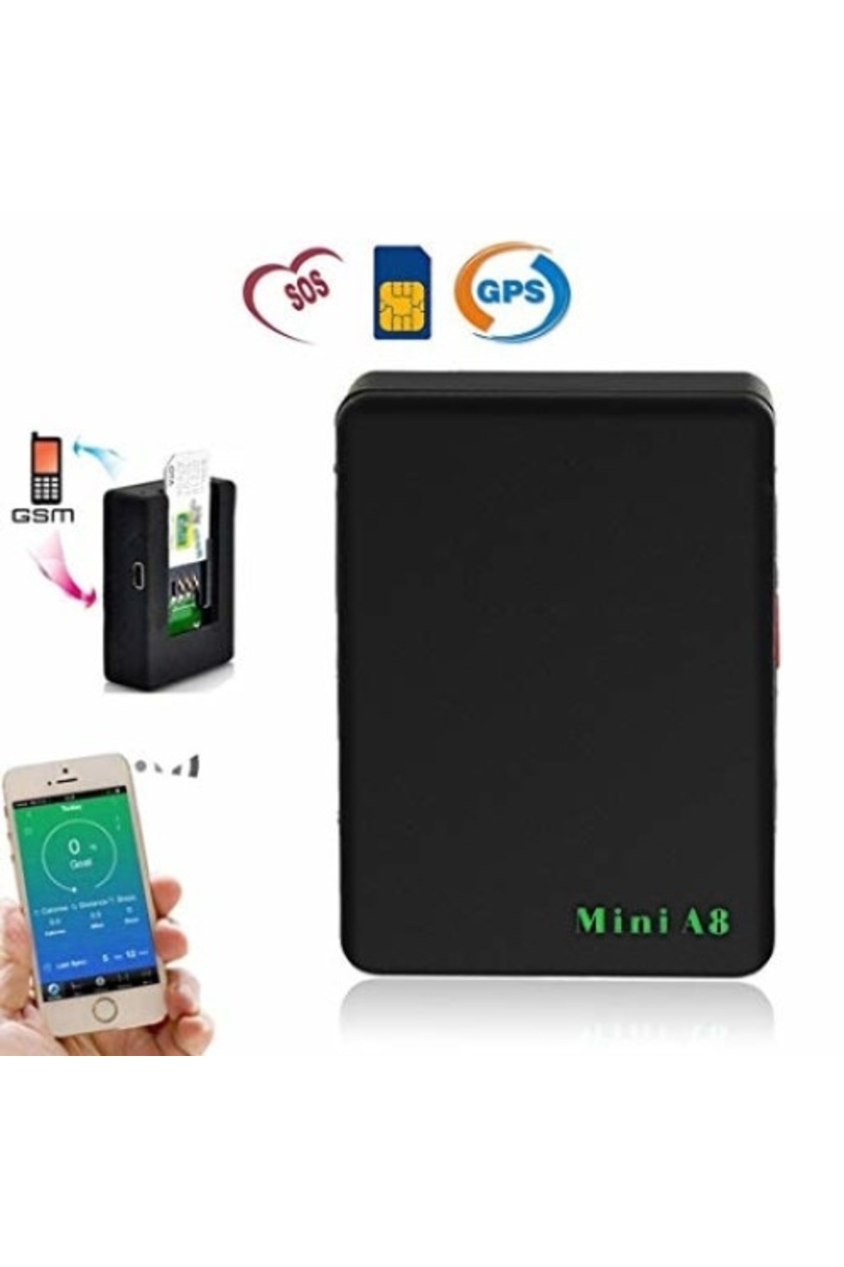 FOXMAG24-Mini A8 GPS/GSM/GPRS Global Tracker Spy Microphone 1