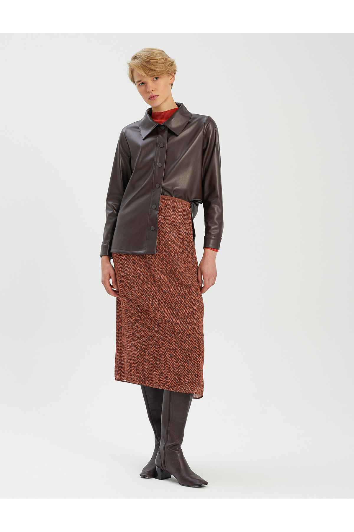 BGN workshop  SUNI DERI GOMLEK - Görsel 3